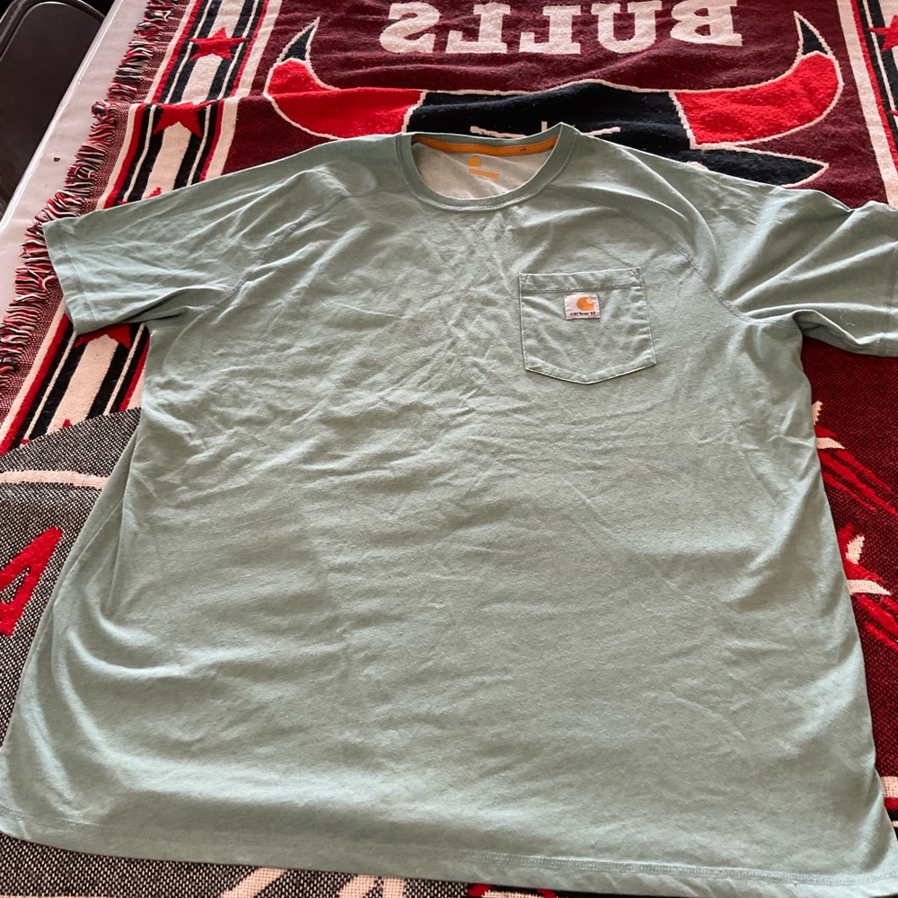 Carhartt force  Men's Green Pocket T-Shirt xl